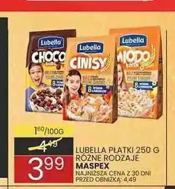 Wafelek Płatki śniadaniowe Choco Lubella oferta