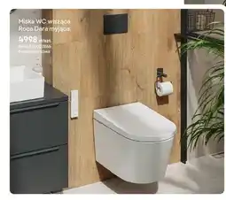 Castorama Miska WC wisząca Roca Dara myjąca oferta