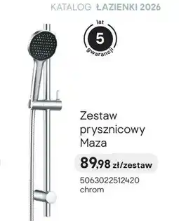 Castorama Zestaw prysznicowy Maza oferta