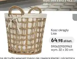 Castorama Kosz okrągły Lisa oferta