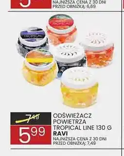 Wafelek Odświeżacz powietrza Ravi Tropical Line oferta