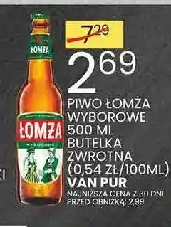 Wafelek Piwo Łomża Wyborowe oferta
