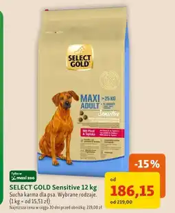 Maxi Zoo Sucha karma dla psa Select Gold Sensitive oferta