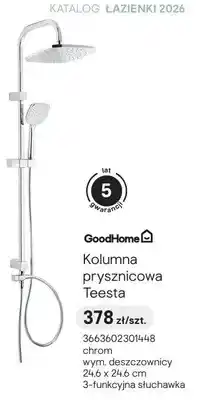 Castorama Kolumna prysznicowa GoodHome Teesta oferta