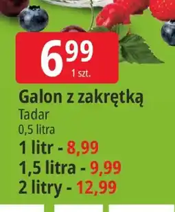 E.Leclerc Galon z zakrętką Tadar oferta
