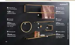 Castorama Wieszak na ręcznik podwójny GoodHome oferta