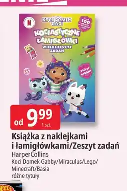 E.Leclerc Książka z naklejkami i łamigłówkami HarperCollins oferta