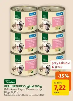 Maxi Zoo Mokra karma dla psa Real Nature Original oferta