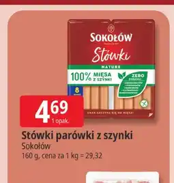 E.Leclerc Parówki z szynki Sokołów Stówki oferta