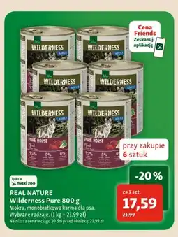 Maxi Zoo Karma mokra dla psa Real Nature Wilderness Pure oferta