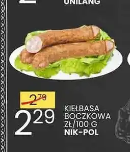 Wafelek Kiełbasa Boczkowa Nik-Pol oferta