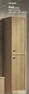 Castorama Słupek łazienkowy Cersanit Mille dąb oferta