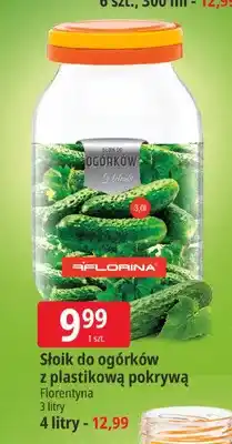 E.Leclerc Słoik do ogórków z plastikową pokrywą Florentyna oferta