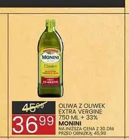 Wafelek Oliwa z oliwek Monini Extra Vergine oferta