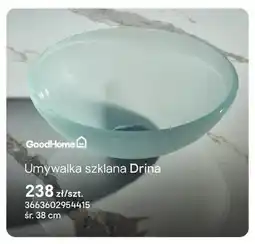Castorama Umywalka szklana GoodHome Drina śr.38 cm oferta