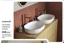 Castorama Umywalka nablatowa GoodHome Cavally oferta