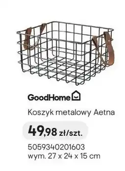 Castorama Koszyk metalowy GoodHome Aetna oferta