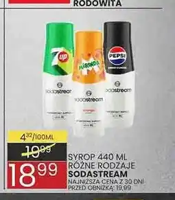 Wafelek Syrop Sodastream 7up oferta