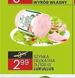 Wafelek Szynka delikatna Lukullus oferta