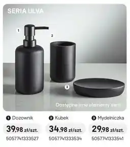 Castorama Dozownik do mydła Ulva oferta