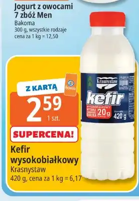 E.Leclerc Kefir wysokobiałkowy Krasnystaw oferta