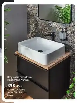 Castorama Umywalka nablatowa Hansgrohe Xuniva oferta