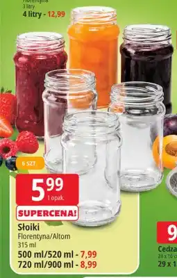 E.Leclerc Słoiki Florentyna 6-pak oferta