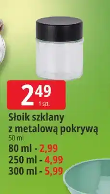 E.Leclerc Słoik szklany z metalową pokrywą oferta