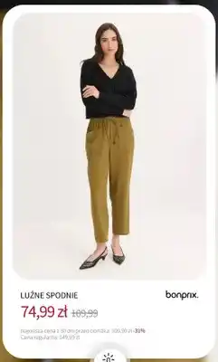 BonPrix Luźne spodnie Bonprix oferta