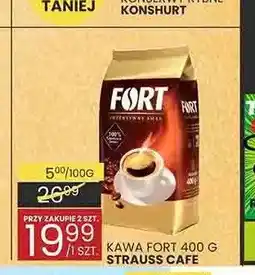 Wafelek Kawa Fort Strauss Cafe oferta