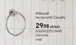 Castorama Wieszak na ręcznik GoodHome Cavally chrom oferta