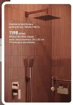 Castorama Zestaw prysznicowy podtynkowy Valvex Harris oferta