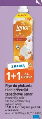 E.Leclerc Płyn do płukania tkanin Lenor oferta
