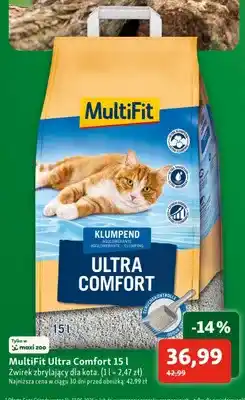 Maxi Zoo Żwirek zbrylający dla kota MultiFit Ultra Comfort oferta