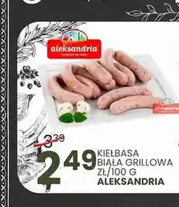 Wafelek Kiełbasa Biała Grillowa Aleksandria oferta