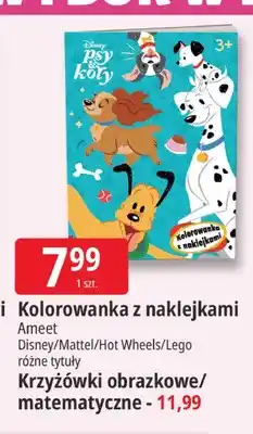 E.Leclerc Kolorowanka z naklejkami Ameet oferta