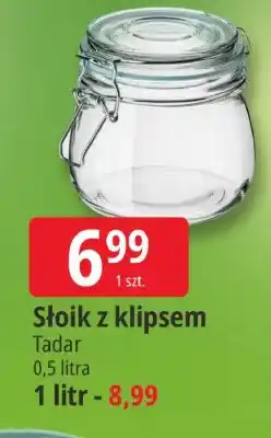 E.Leclerc Słoik z klipsem Tadar oferta