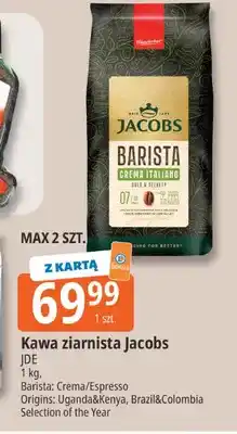E.Leclerc Kawa ziarnista Jacobs Barista Crema oferta
