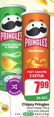 Dino Chipsy Pringles Paprika oferta