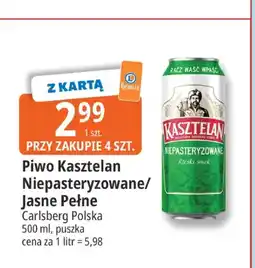 E.Leclerc Piwo Kasztelan Jasne Pełne oferta