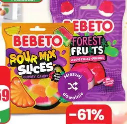 Dino Żelki Bebeto Sour Mix Slices oferta