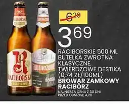 Wafelek Piwo Raciborskie Klasyczne oferta