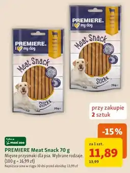 Maxi Zoo Mięsne przysmaki dla psa PREMIERE Meat Snack oferta