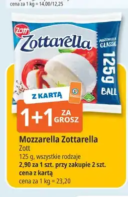 E.Leclerc Ser Mozzarella Zottarella Zott oferta