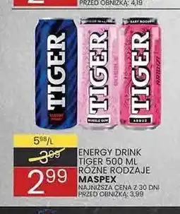 Wafelek Napój energetyczny Tiger Classic oferta