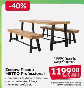 Zestaw Picada METRO Professional