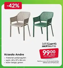 Makro Krzesło Andre oferta