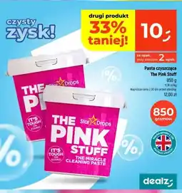Dealz Pasta czyszcząca Star Drops The Pink Stuff oferta