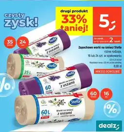 Dealz Zapachowe worki na śmieci Stella z uszami vanilla latte oferta