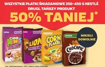 Wszystkie płatki śniadaniowe nestlé